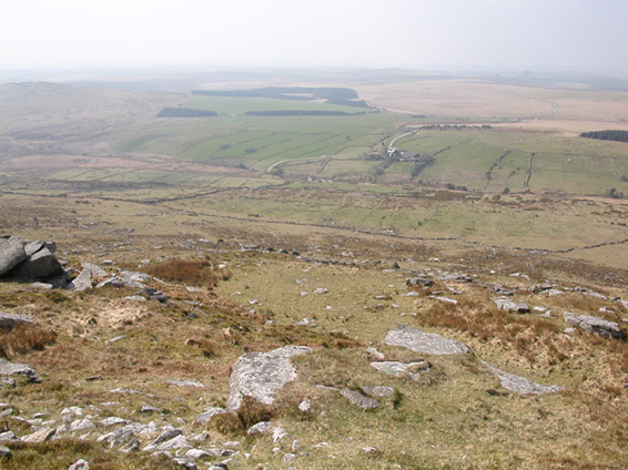 Brown Willy and Iron Age fort