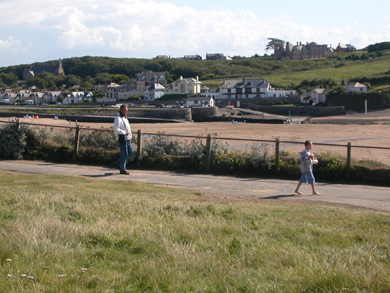 Bude Harbour entrance
